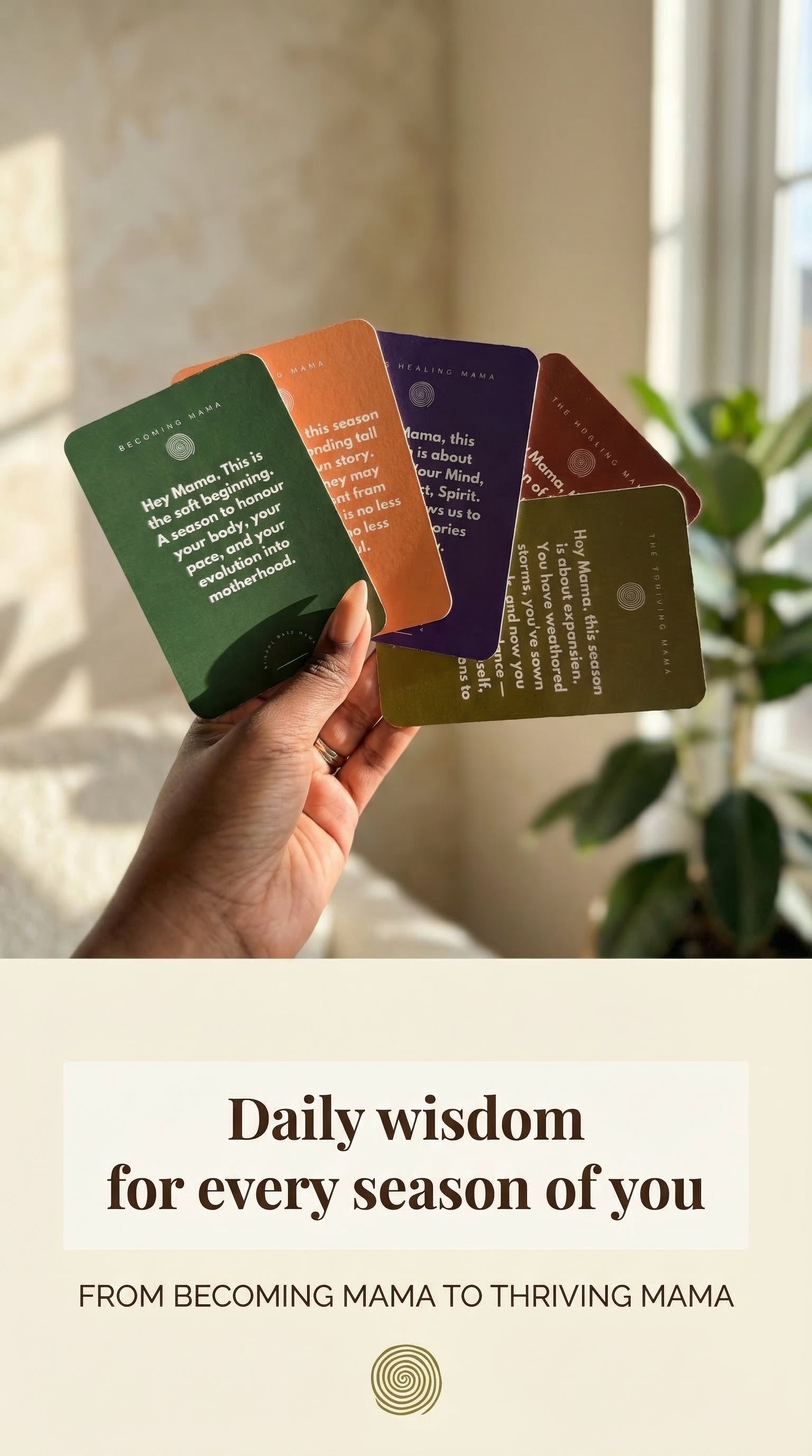 African Boss Mama Affirmation Card Set
